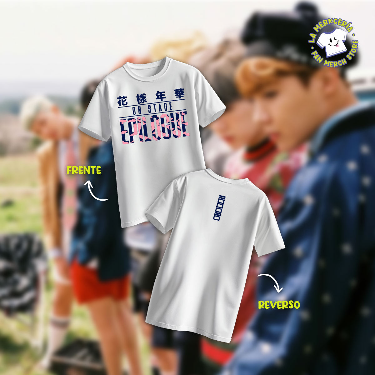 The Most Beautiful Moment in Life Tour Official White (Fanmade) - BTS