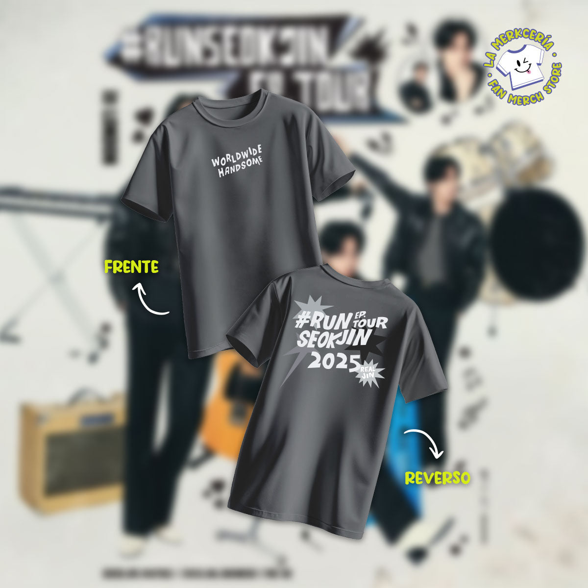 Run Seokjin Ep.Tour Official Worldwide Handsome (Fanmade) - Jin BTS