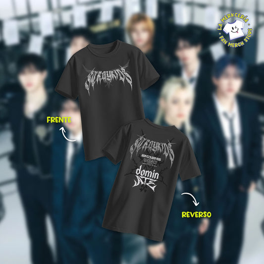 Playera Stray Kids DominATE World Tour LATAM 2025