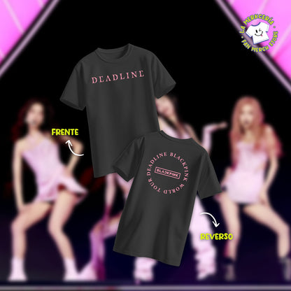 Playera BLACKPINK – Deadline Tour - Logo circular