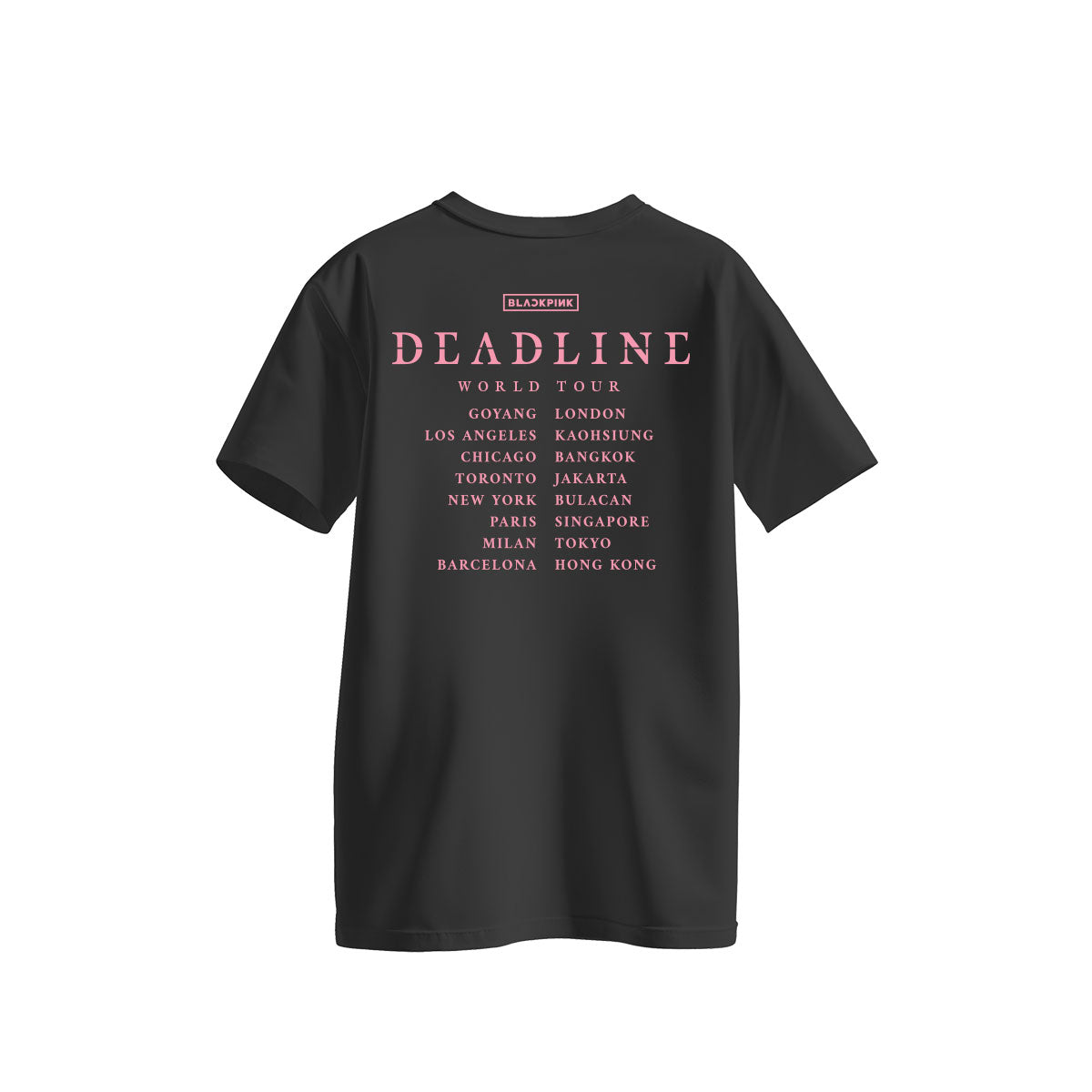 Playera BLACKPINK – Deadline Tour Goyang Edition