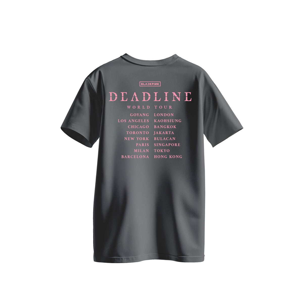 Playera BLACKPINK – Deadline Tour Goyang Edition