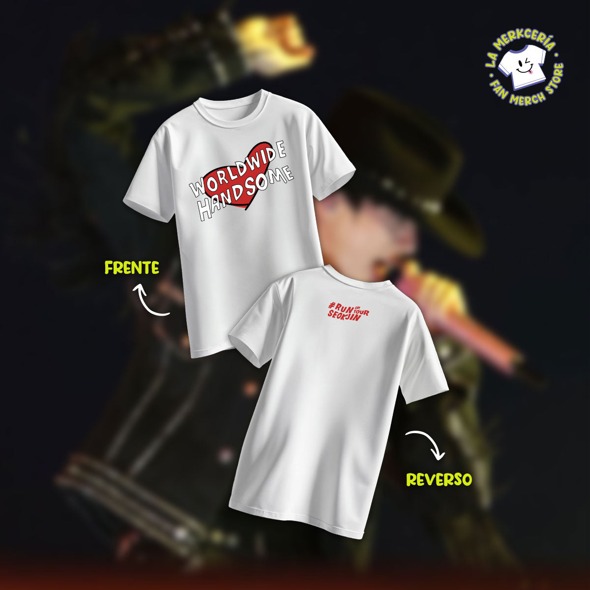 Playera Run SeokJin Ep.Tour - Heart Edition -