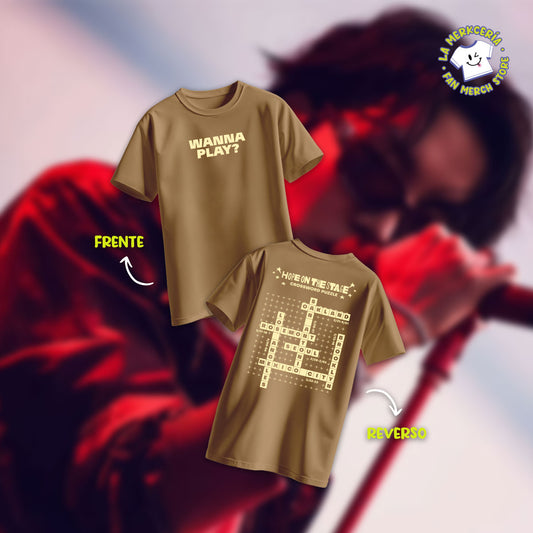 Playera J HOPE "Hope on the Stage" Tour -Crosswords Edition-