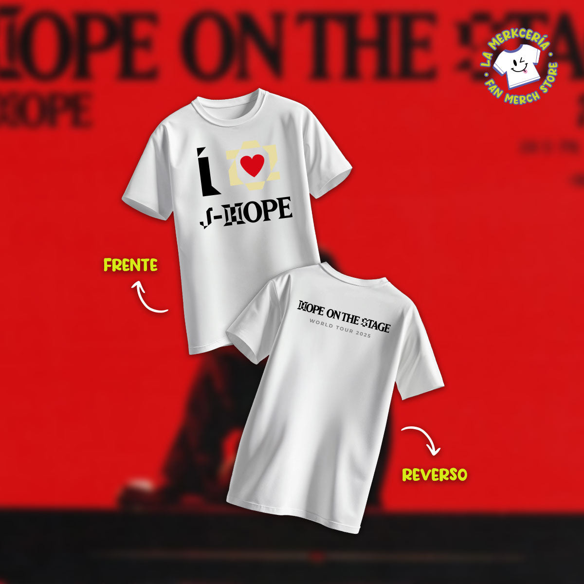 Playera J HOPE "Hope on the Stage" -Heart Edition-
