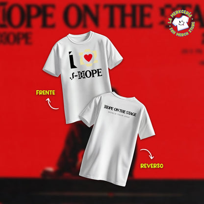 Playera J HOPE "Hope on the Stage" -Heart Edition-
