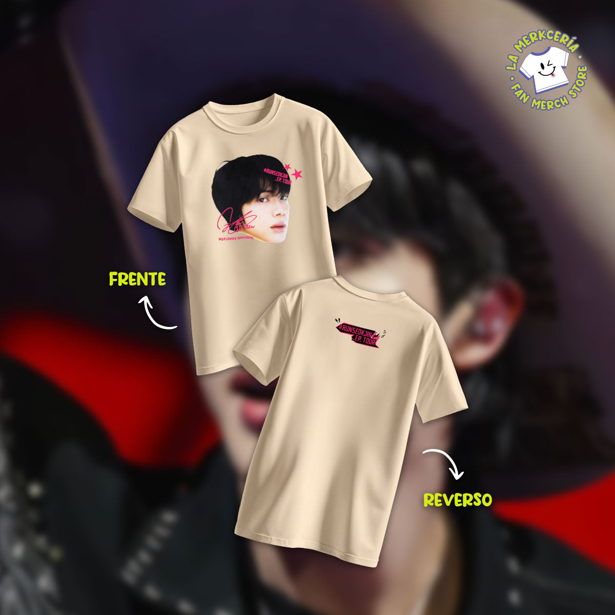 Playera Run Seokjin Ep.Tour - Jins Head-