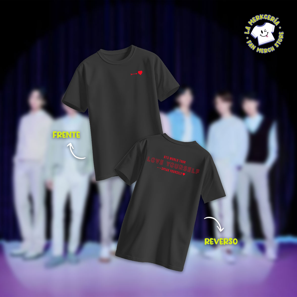 Playera BTS – Love Yourself Tour 🌹✨