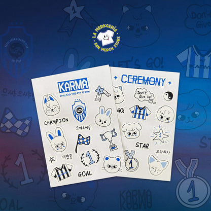 Stickers Stray Kids — Karma Version ✨