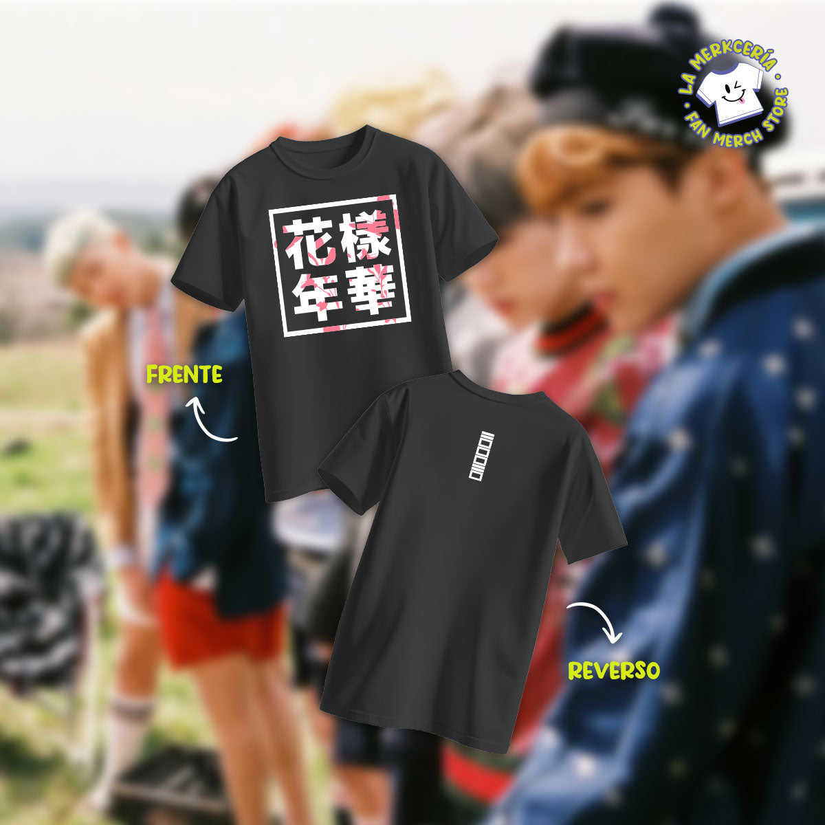 Playera BTS – The Most Beautiful Moment in Life Tour 💜